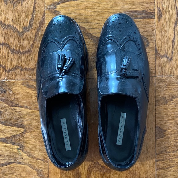 New Florsheim Black Tassel Loafers main image 4